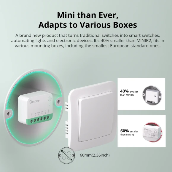 Smart Switch with Matter and WiFi — Smart Switch, Sonoff
