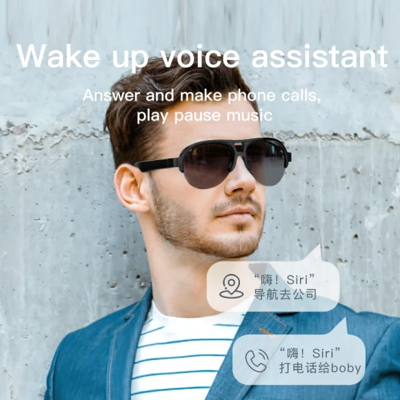 Bluetooth Smart Glasses with Polarized Lenses — Smart Glasses