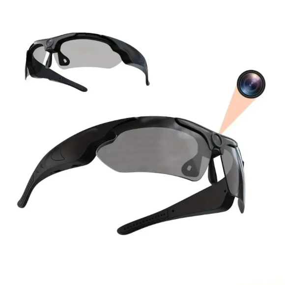 Full Resolution Camera Glasses with 128GB Storage for Sports — Smart Glasses