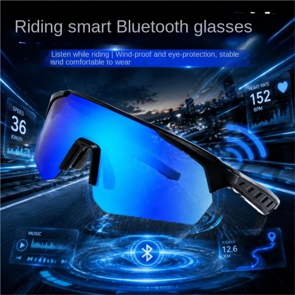 AI Translation Cycling Smart Bluetooth Glasses — Smart Glasses
