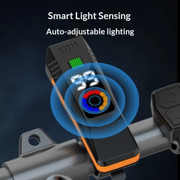 Smart Sensing Bike Front Light — Smart Bike Light, OFFBONDAGE