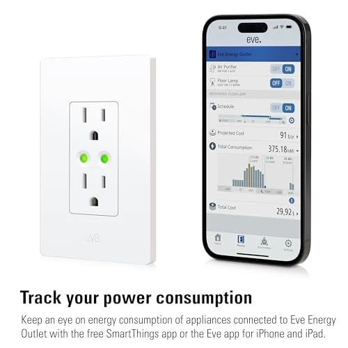 Smart Outlet & Power Meter — Smart Plug, EVE