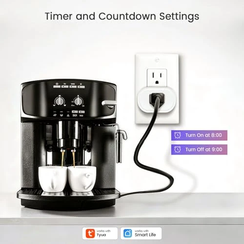 WiFi Smart Plug (2-Pack) — Smart Plug, MOOEGG