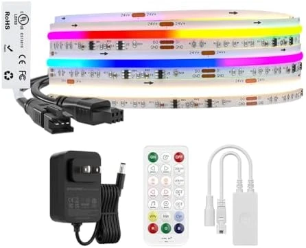 Dual IC RGBCCT LED Strip Light with Bluetooth Control — LED Strip Lights, BTF-LIGHTING