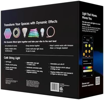 Dynamic Effects Smart Cafe Lights — LED Strip Lights, GE