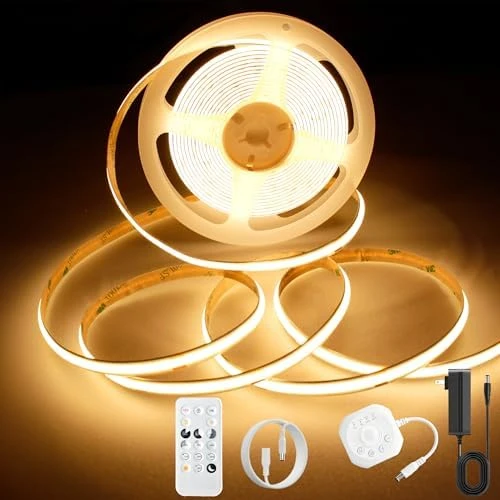 Motion Sensor COB LED Strip Lights with Remote — LED Strip Lights, AXMOTUT