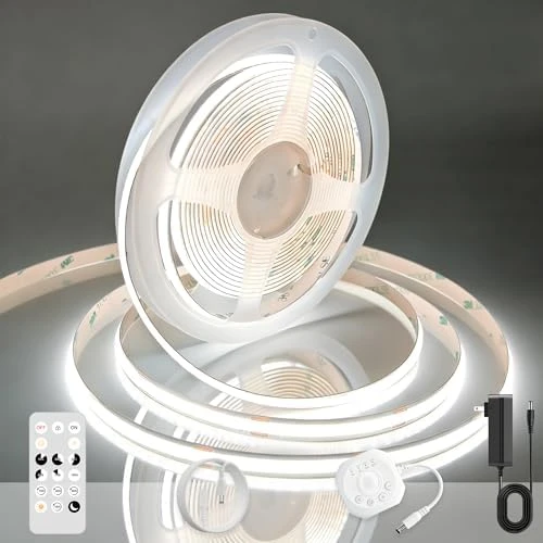 Motion Sensor COB LED Strip Lights with Remote — LED Strip Lights, AXMOTUT
