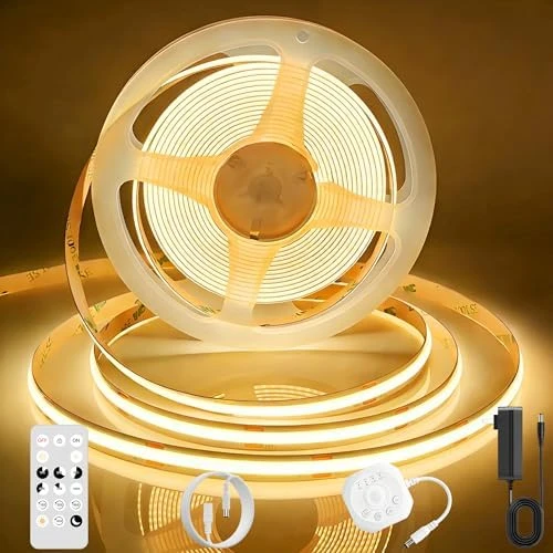 Motion Sensor COB LED Strip Lights with Remote — LED Strip Lights, AXMOTUT