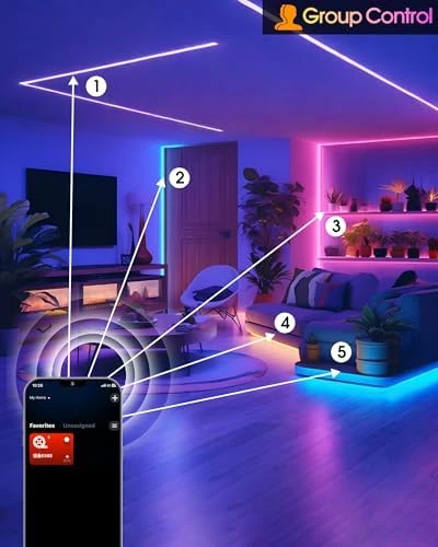 RGBW COB LED Light Strip 32.8ft — LED Strip Lights, INDARUN