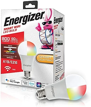 Smart Bright RGB White LED Bulb — Smart Light Bulb, Energizer