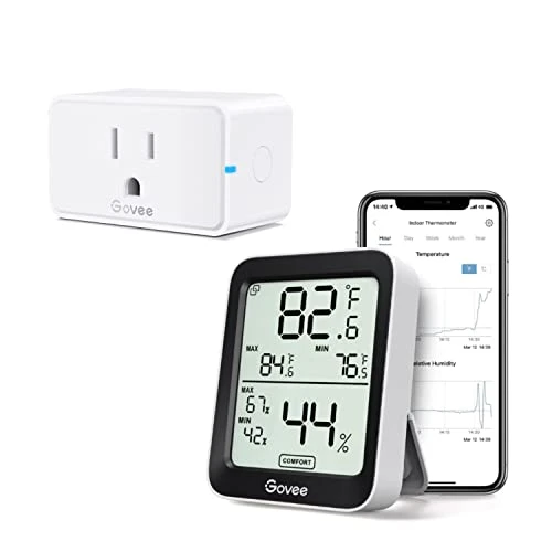 Smart Plug and Hygrometer Thermometer Bundle — Smart Plug, Govee