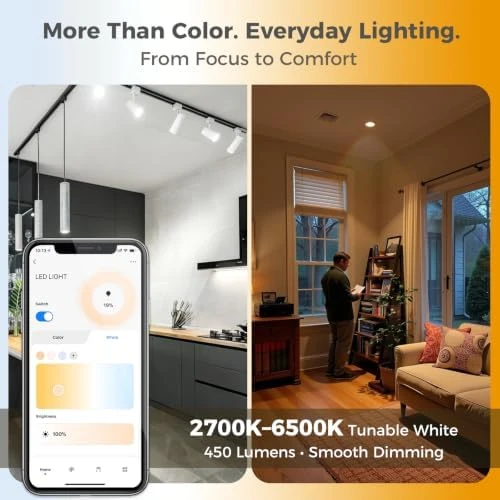 Smart RGB Color Changing LED Bulb — Smart Light Bulb, DiCUNO