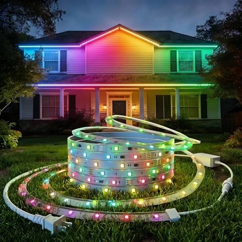 Smart RGB LED Strip Lights (65.6ft Outdoor) — LED Strip Lights, DeckTok