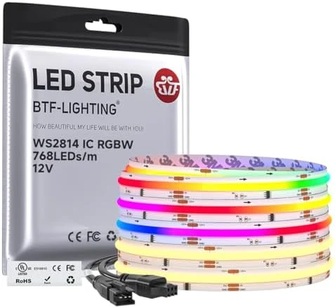 Smart RGBW Color Chasing LED Strip Light — LED Strip Lights, BTF-LIGHTING