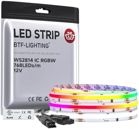 Smart RGBW Color Chasing LED Strip Light — LED Strip Lights, BTF-LIGHTING