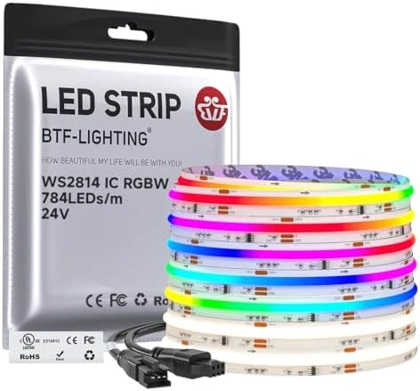 Smart RGBW Color Chasing LED Strip Light — LED Strip Lights, BTF-LIGHTING