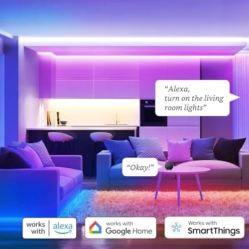 Smart Zigbee Multicolor Light Strip, 2M (6.56ft) Base Kit — LED Strip Lights, Sengled