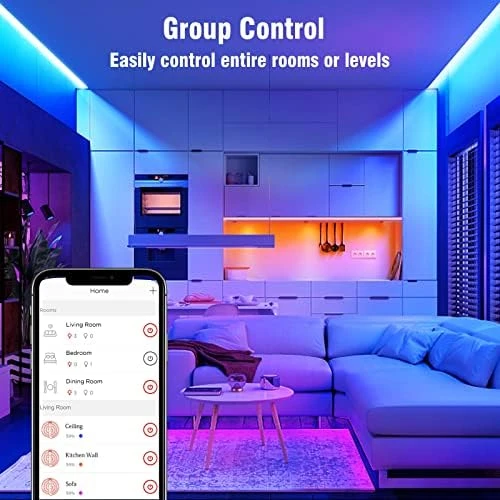 Smart Zigbee Multicolor Light Strip, 2M (6.56ft) Base Kit — LED Strip Lights, Sengled