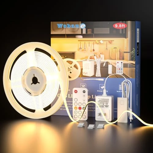 Under Cabinet LED Lighting Kit — LED Strip Lights, WOBANE