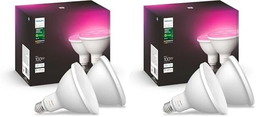 White and Color Ambiance Smart LED Bulb (100W Equivalent) — Smart Light Bulb, Philips