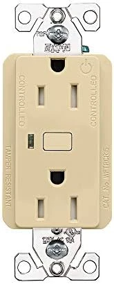 Wi-Fi Smart Receptacle Works with Alexa — Smart Plug, Eaton