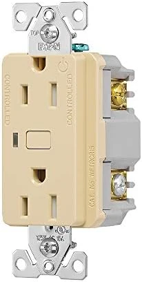 Wi-Fi Smart Receptacle Works with Alexa — Smart Plug, Eaton