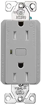 Wi-Fi Smart Receptacle Works with Alexa — Smart Plug, Eaton