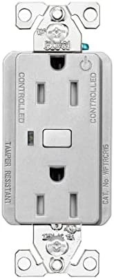 Wi-Fi Smart Receptacle Works with Alexa — Smart Plug, Eaton