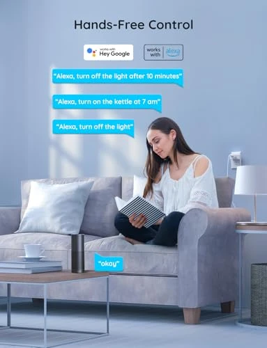 WiFi Bluetooth Smart Outlet 2-Pack — Smart Plug, Govee