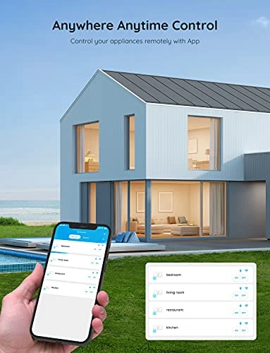 WiFi Bluetooth Smart Outlet 2-Pack — Smart Plug, Govee