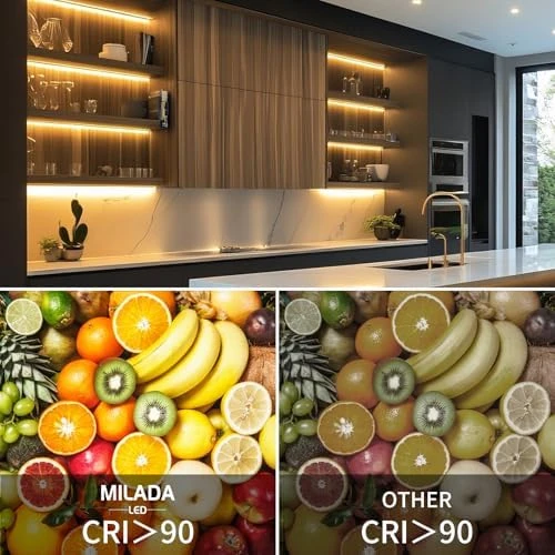COB LED Strip Light 40ft Warm White Dimmable — LED Strip Lights, MILADALED