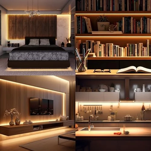 COB LED Strip Light 40ft Warm White Dimmable — LED Strip Lights, MILADALED