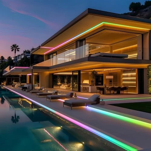 COB RGB+IC LED Strip Light Kit — LED Strip Lights, BUNACET