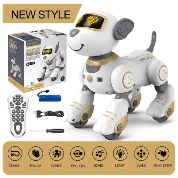 Interactive Robot Dog Toy — Robot Pet, LYZRC