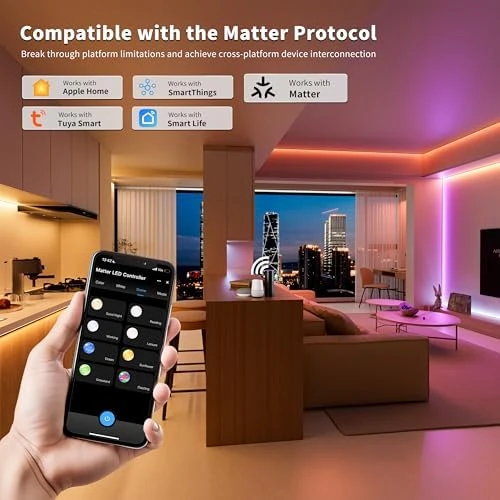 Matter WiFi LED Controller 5in1 — Smart Light Bulb, PAUTIX