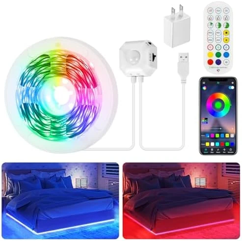 Motion Activated RGB LED Strip Lights (9.8Ft) — LED Strip Lights, Taormey