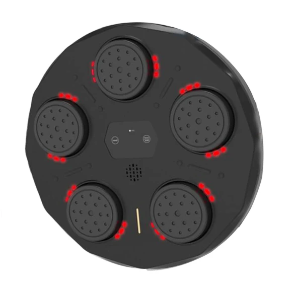 Music Boxing Wall Target with RGB Lights — Smart Boxing Trainer, Super Six