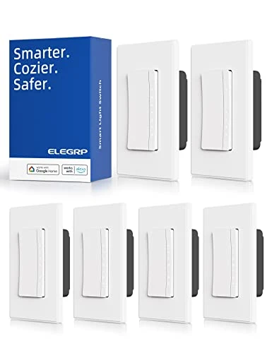 Single Pole Smart Dimmer Light Switch, 10 Pack — Smart Switch, ELEGRP