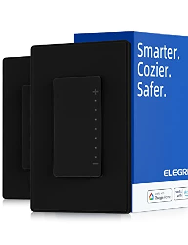 Single Pole Smart Dimmer Light Switch, 10 Pack — Smart Switch, ELEGRP
