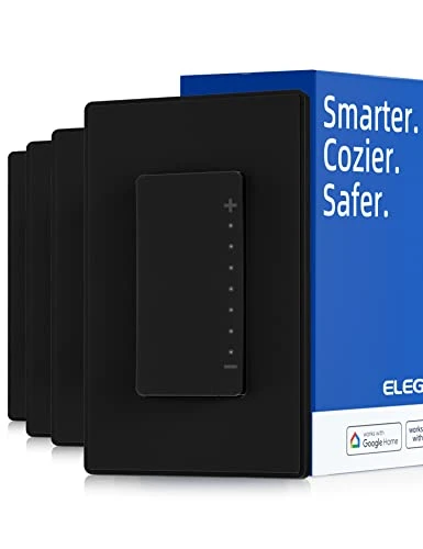 Single Pole Smart Dimmer Light Switch, 10 Pack — Smart Switch, ELEGRP