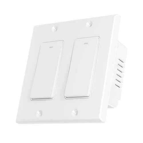 Smart Switch 3 Gang, Neutral Wire Required, 2.4GHz Wi-Fi Light Switch — Smart Switch, HQL