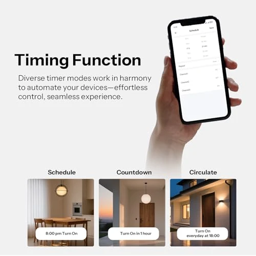 Smart Wall Touch Switch, 2 Channels, 120-Type Panel, 2.4GHz Wi-Fi, Neutral Required, Matter Compatible — Smart Switch, Sonoff