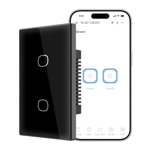 Smart Wall Touch Switch, 3 Channels — Smart Switch, Sonoff