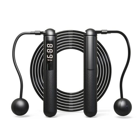 Rechargeable Smart Bluetooth Jump Rope with APP & Cordless Steel Wire Weights — Smart Jump Rope, Moyue