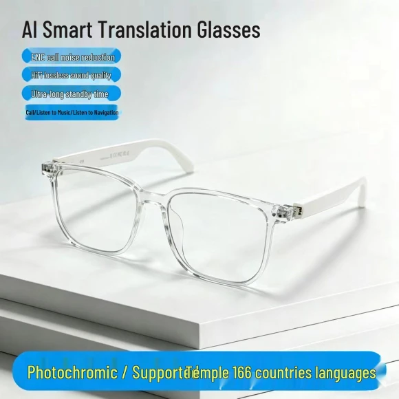 Smart Bluetooth Glasses with Gradient Lenses — Smart Glasses, ElectroCN
