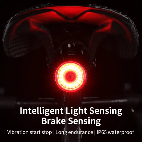 Smart Brake Bike Tail Light — Smart Bike Light, ESLNF