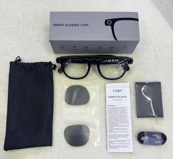 Smart Glasses with 8MP Camera and AI Assistant — Smartphones, ElectroCN