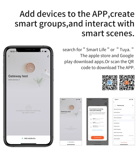 Multi-mode Smart Home Hub — Smart Home Hub, Tuya