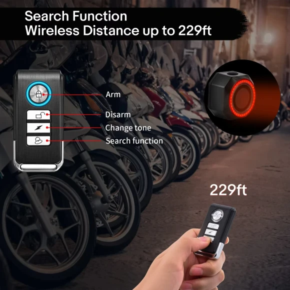 Smart Bike Taillight Alarm with Brake Sensing — Smart Bike Light, Hollarm