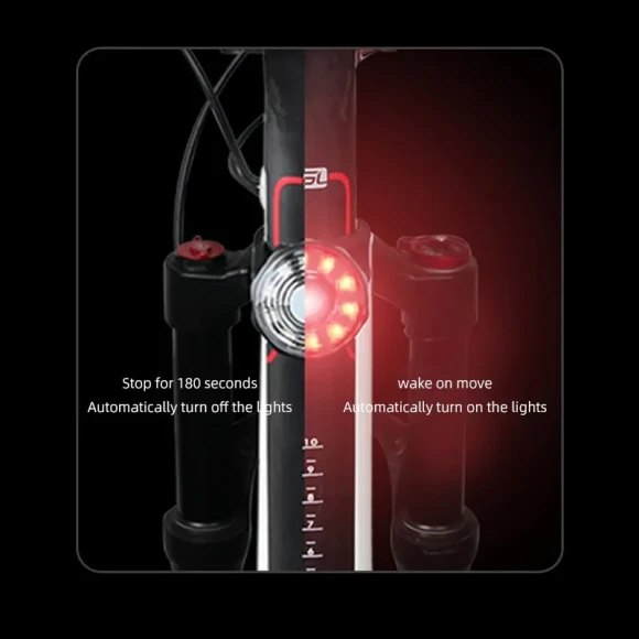Smart Brake Taillight — Smart Bike Light, GUB